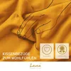 Lavea® 2er Set Kissenbezug 60x60 cm, 100% Baumwolle Jersey, Produktbild-Vorschau 6