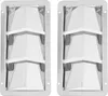 Paar Marine-Entlüftungsabdeckungen, 3 Schlitze, 210 x 110 Produktbild-Vorschau 3