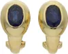 JuwelmaLux Klappcreolen 585 Gold mit Saphir JL30-06-3405 Produktbild-Vorschau 1