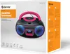 Inter Sales TDB-212 DAB+ Boombox FM/BT/USB/CD/AUX pink Náhľad obrázku produktu 16