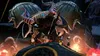 A group of characters stand on a platform facing a large, monstrous creature. Produktbild-Vorschau