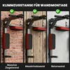 SPORTNOW 2-in-1 Wand-Klimmzugstange und Dipstation, bis 200 Produktbild-Vorschau 4
