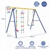 KOMFOTTEU 4 in 1 Kinderschaukel Set, Schaukelgestell mit Produktbild-Vorschau 7