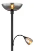 Globo Lighting Stehleuchte Metall schwarz matt, 1x E27 Produktbild-Vorschau 4