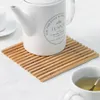 Excellent Houseware Topflappen, Bambus, 18x18x0,6 cm, braun Produktbild-Vorschau 4