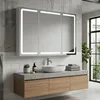 BEALIFE, mobiletti bagno con specchio, 80x16x60 cm, con Anteprima dell’immagine prodotto 8