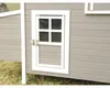 Kerbl ECO Hühnerstall Barney Kunststoff 137×73×83 cm Grau Produktbild-Vorschau 14