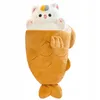 Ditucu 60 cm großes Taiyaki-Katzen-Plüschkissen, riesiges Produktbild-Vorschau 5