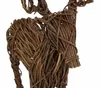 Figurine décorative "Renne", branches de vigne tressées sur Voir les images du produit 3