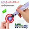DIY Kinder 3D Stifte Set 3D Druckstift 36m 12Farben PLA Produktbild-Vorschau 5