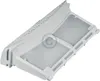 A white dryer lint filter is shown against a white background. Produktbild-Vorschau