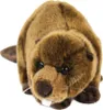 A plush toy beaver is shown from a front-facing, slightly elevated angle against a white background. Náhled obrázku produktu