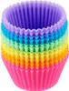 Silikon Muffinformen Muffin Backformen Set 12 Stueck Bunt Produktbild-Vorschau 10