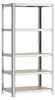 Wiltec zwaar belastbaar stellingrek, 90x40x180 cm, totale Productafbeelding-voorbeeld 10