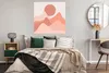 MuchoWow® Poster Abstrakte Sonnenuntergang in den Bergen Produktbild-Vorschau 4