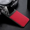 Galaxy S25 Hülle, TPU Anti-rutsch Leder Glas Len Hybrid Produktbild-Vorschau 2