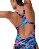 Speedo HYPERBOOM PRINT MEDALIST 1PC BLK/PNK 44 Produktbild-Vorschau 3