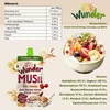 WUNDER Quetschie Müsli Apfel-Banane-Aronia-Kirsche-Joghurt Produktbild-Vorschau 2