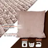 Dekokissen Cordsamt einfarbig mit Füllung für Sofa und Bett Produktbild-Vorschau 5