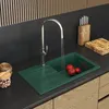 Granitan | Granitspüle - Spülbecken 1-Kammer - 77,5x43,5cm Produktbild-Vorschau 2