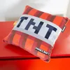 Polštář - 38 x 38 cm - Červený - Bílý - Sametový Náhled obrázku produktu 7