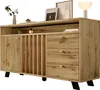 Sideboard Kommode mit 3 Schubladen und 2 Türen Produktbild-Vorschau 1