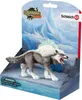 Schleich Eldrador Figur Sammelfigur Schneewolf Produktbild-Vorschau 2
