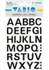HERMA Letters 15mm A-Z weatherproof film black 1 sheet Produktbild-Vorschau 4