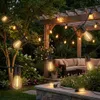 Solar Partylichterkette 10m LED USB Solar Garten Produktbild-Vorschau 3
