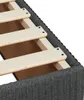 Boxspringbett mit Matratze Dunkelgrau 140x200 cm Stoff Produktbild-Vorschau 9