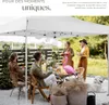 Pavillon de jardin pliable en aluminium 3 x 3 m avec 2 Voir les images du produit 7