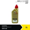 A bottle of Castrol Power 1 Racing 4T 10W-50 motor oil against a white background. Produktbild-Vorschau