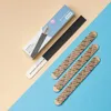 Staleks | Nagelfeile Set Papmam - 180/240 - Holzbasis - Produktbild-Vorschau 3