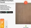Blumfeldt radiateur infrarouge mural 350 W – IP44, WiFi & Voir les images du produit 2