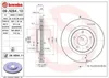 2x BREMBO Bremsscheibe 09.N264.11 passend für PEUGEOT 4008 Produktbild-Vorschau 1