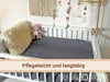 Frottier-Spannbettlaken für Kinder in 70x140 cm, Steghöhe Produktbild-Vorschau 4