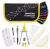 DynaTech Geometrie- und Zirkelset (13-teilig) Etui mit Produktbild-Vorschau 2