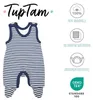 TupTam Bébé unisexe barboteuse avec slogan imprimé pack de Voir les images du produit 2