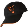 Fox Black / Orange Baseball Cap - Anglercap Produktbild-Vorschau 1