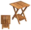 1.07 Table d'appoint en acacia  100% - environ 35 x 35 x 45 Voir les images du produit 1