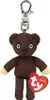TY Beanies Mr. Bean Teddy Bear, Clip,  ca 10 cm. Produktbild-Vorschau 1