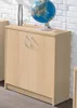 Kommode - Buchedekor - 74 x 86 cm - 2 Türen - 2 Produktbild-Vorschau 6