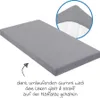 Julius Zöllner Spannbetttuch Jersey 90x40 Anthracite Produktbild-Vorschau 4