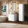 RODAN | Badezimmerschränk - 80 cm - Weiß Matt - Elegantes Produktbild-Vorschau 3