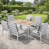 MeXo Gartenlounge-Set Gartenmöbel Set Aluminium 6 Personen, Produktbild-Vorschau 1