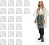 80 x Regenponcho Einweg, Einmal Regencape mit Kapuze, für Produktbild-Vorschau 1