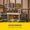 Kleine onderdelen opbergdoos 1-93-981 (zwart/transparant, Productafbeelding-voorbeeld 21