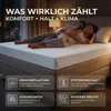 Arensberger Matratzen Topper LUXURY, 90x200cm, Gelschaum Produktbild-Vorschau 4