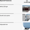 KlarsteinMinilodówka Audrey Evo, 43l, retro design, cicha, Podgląd zdjęcia produktu 6