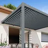 PRIMEYARD Terrassenüberdachung 3x4 m Aluminium Pfosten mit Produktbild-Vorschau 5